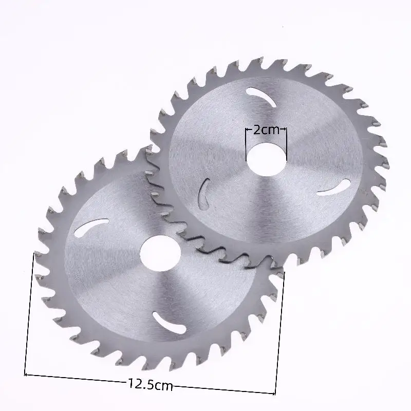 1개 5인치 125mm 카바이드 원형 톱날 - 30개 톱니 20mm 구멍, 목재 절단 디스크 목공 톱날 디스크 액세서리