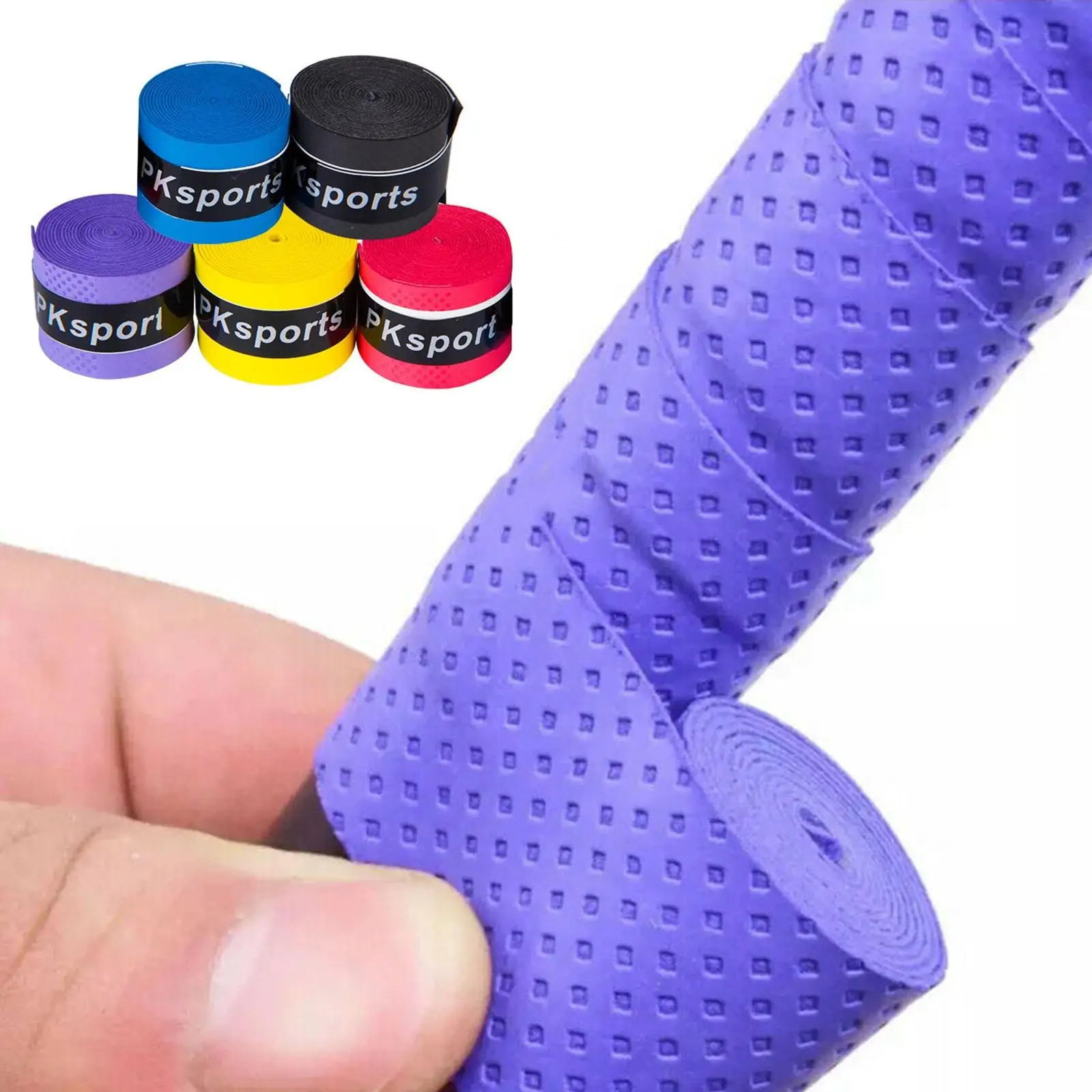 10 Pcs Badminton Tennis Racket Grip Tape And Dry Feel Tennis Grip Tennis  Overgrip Grip Tape Tennis Racket Tennis Grip Tennis Grip Tape Dry Hands  Pole