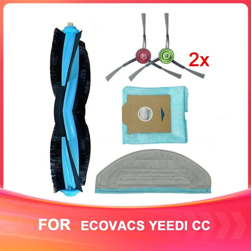 For ECOVACS YEEDI CC Replacement Consumables Sweeper Consumables 1 Set