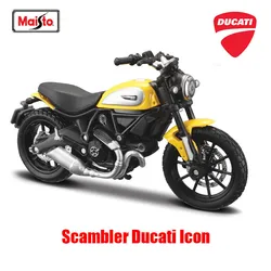 Maisto 1:18 Scale Motorcycle Model Collection Gift Toy (DUCATI SCRAMBLER)