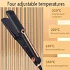 Mini Hair Straightener Ceramic Tourmaline Ionic Flat Iron Curling Iron negative ion wide plate Hair Straightener 3