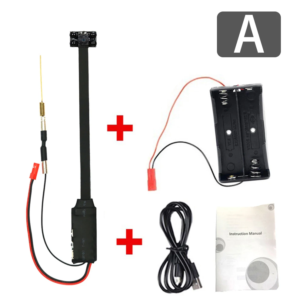 HD 1080P WiFi IP Mini Kamera Video Kaydedici Gerçek zamanlı Ev güvenlik Mikro Kamera DIY 4K Modülü DIY Aracı Aksesuarı