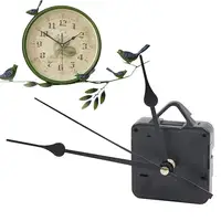 Quartzs Wall Clock Movement Mechanism With Hands Long Shaft Silent Kit Battery Operated Watch Repair Parts Replacement Set 2