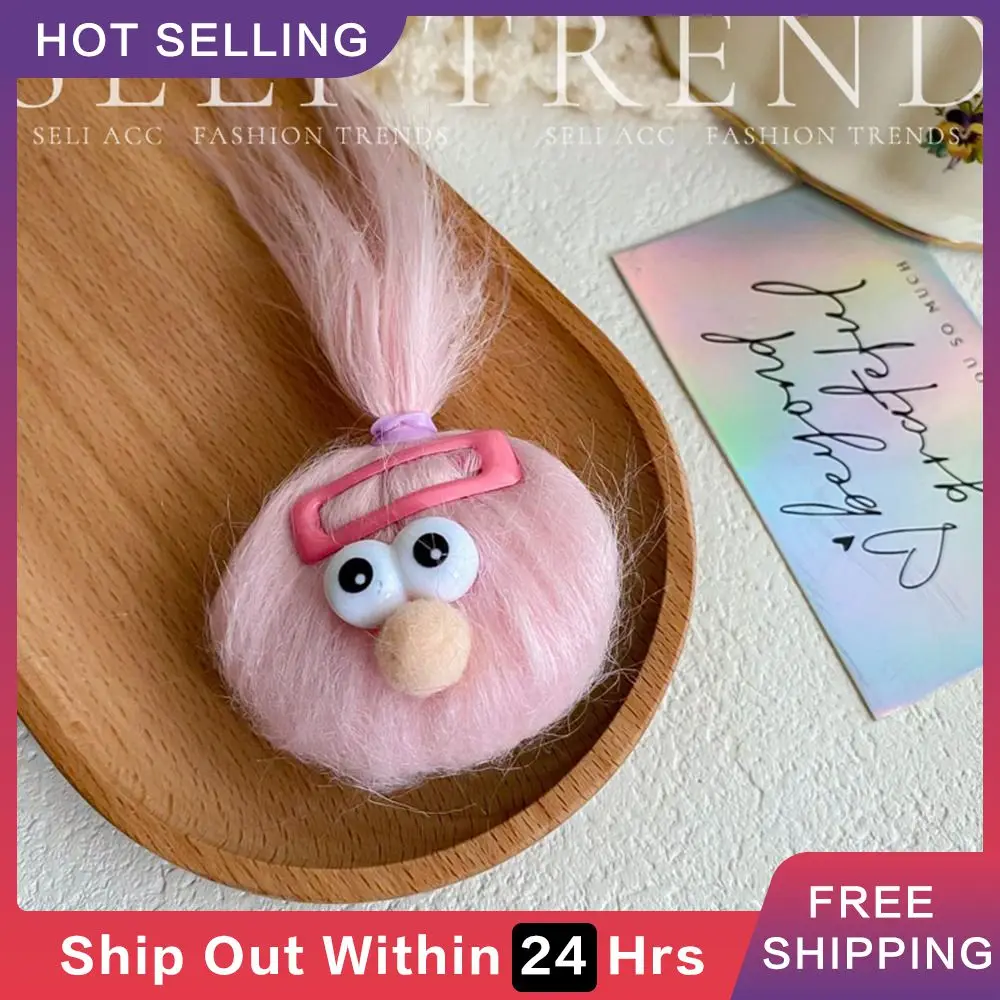 

Wool Edge Clip Unique Design Elegant Hairpin Decoration Side Clip High-quality Materials Fashionable Funny Hair Clip Easy To Use