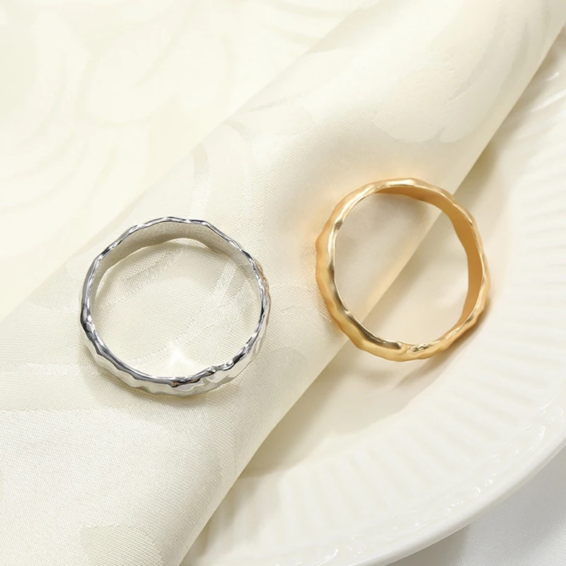 

Горячая Распродажа, 6 шт., кольцо для салфеток, искусственное украшение для стола, свадебное украшение, Рамадан, банкет