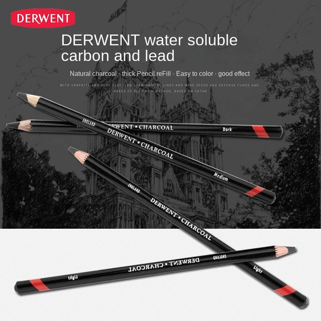 1Set Sketch Charcoal Pencils Black White Professional Graphite Pencils for  Drawing Artist Art Materials - AliExpress