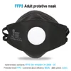LAIANZHI FFP3 CE Face mask Air valve protective masks pm2.5 masks harmful hygiene mask filter Headwear mouth mask ffp3mask 2