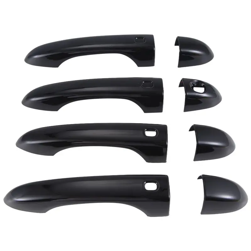 레반테 SUV 트로페오 4 스마트 도어 핸들용 G9-글로시 퓨어 블랙 도어 핸들 커버 트림