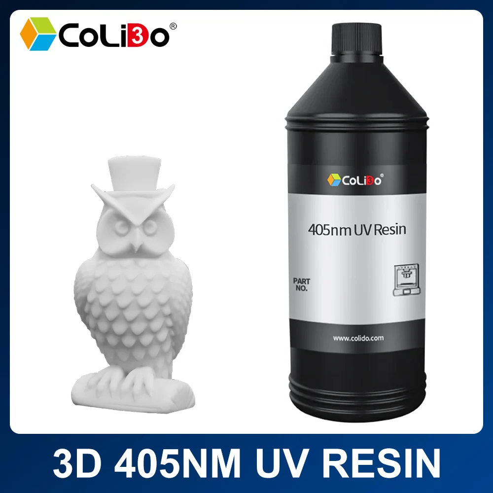 

CoLiDo 405nm UV Resin For LCD 3D Printer Resin Standard Photopolymer Resin 1KG Liquid Fast Curing 3D Printing Materials