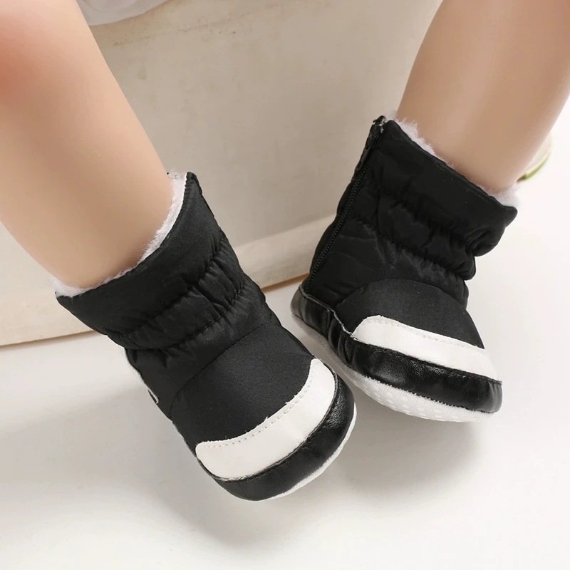 Baby Shoes For Children First Walkers Newborn Girl Boy Winter Soft Anti-slip Warm Snowfield Booties Boot Infant Toddler |