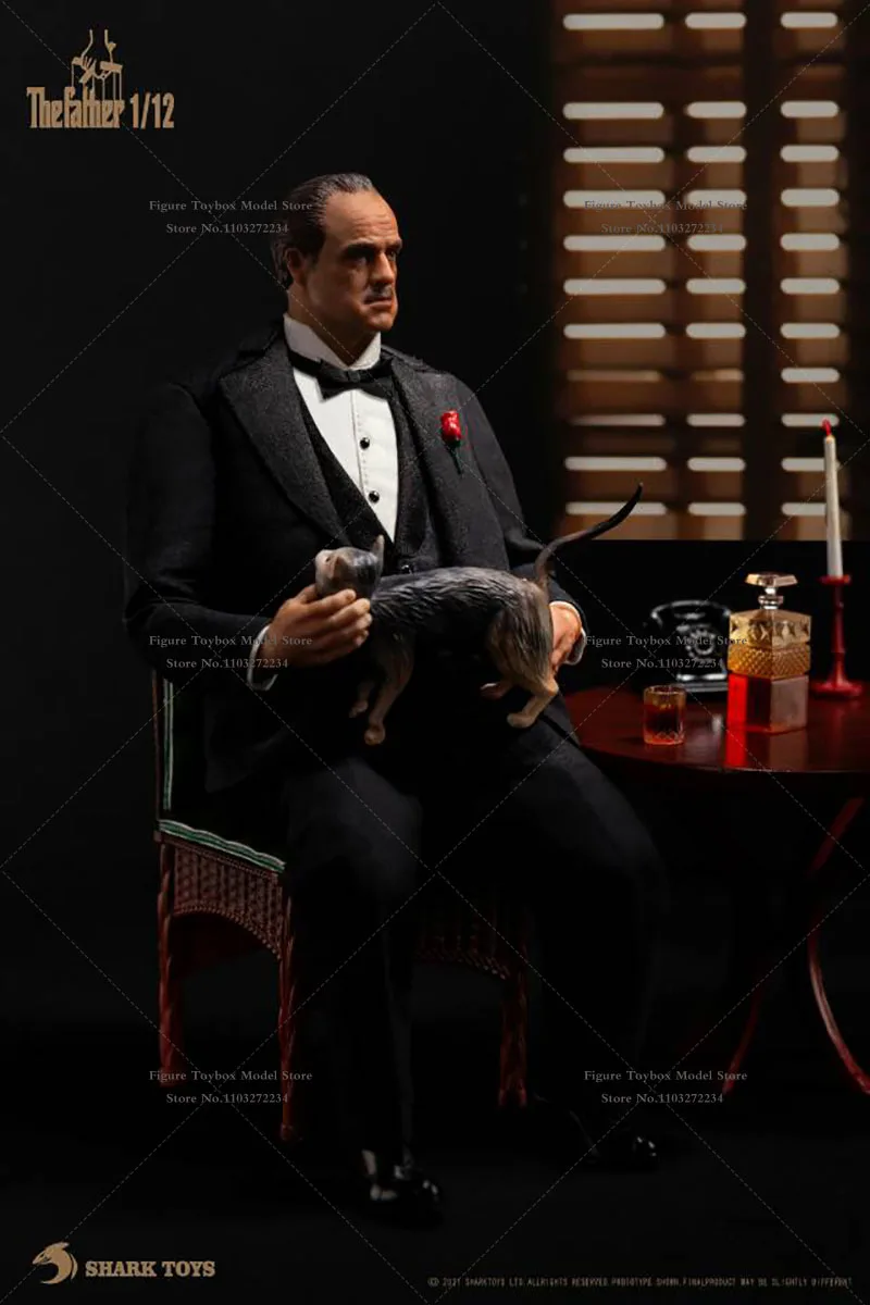 SHARK TOYS ゴッドファーザー Godfather 1/12 フィギュア 1/12 SHARK TOYS Godfather Vito Corleone Action Figure