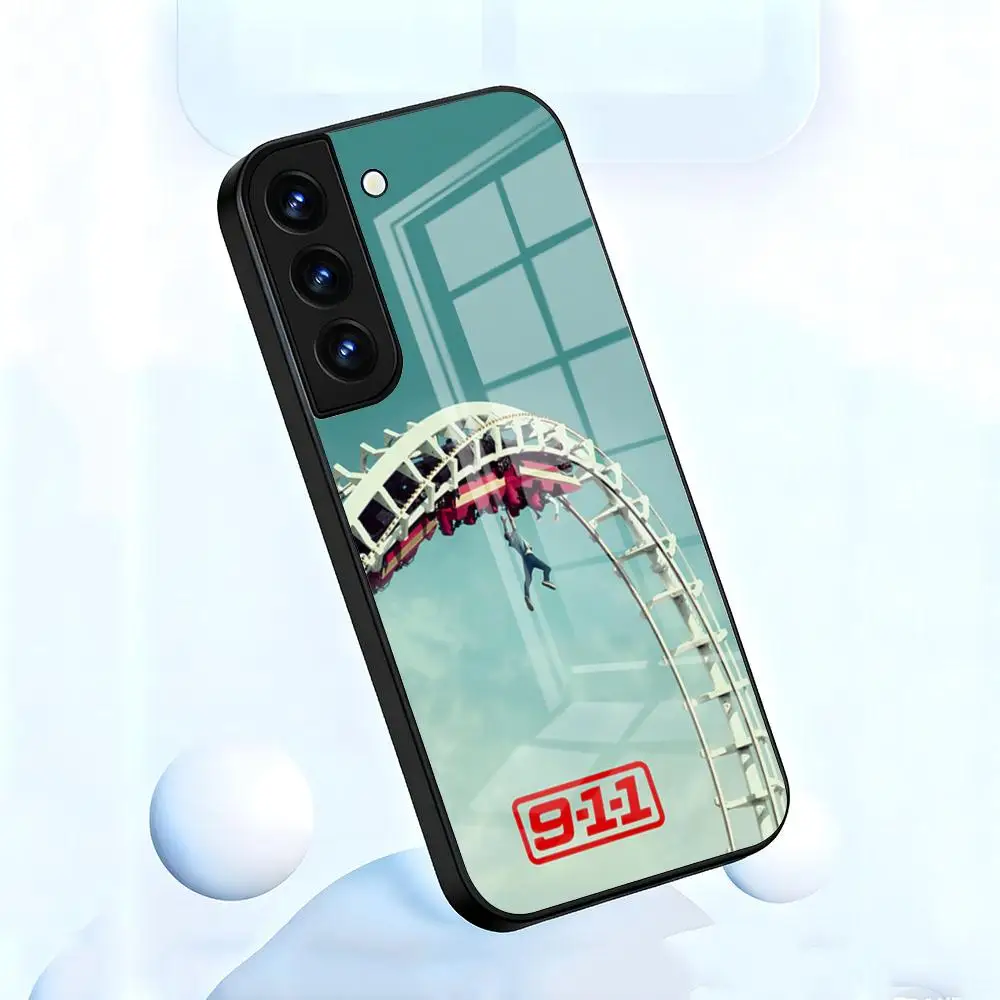 Hot TV Show 9-1-1 Themed Glass Phone Case