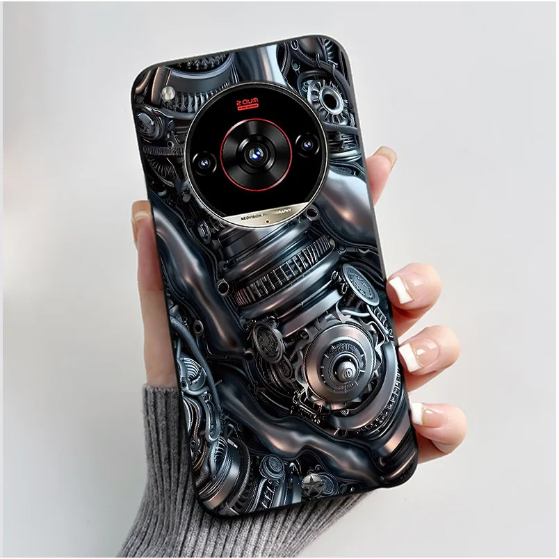 Aesthetic Luxury Soft Silicone Cover for ZTE Nubia Focus 2 Ultra 5G - Cute & Cool Design for Boys & Girls