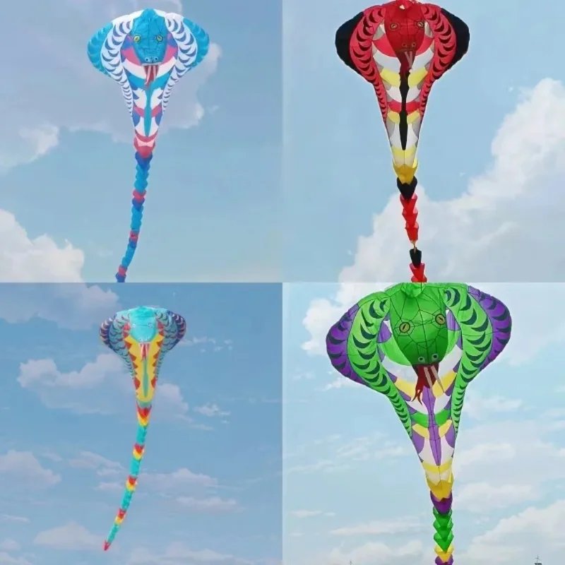 

Free Shipping 20m Large kites flying snake kites pendant nylon kites show kites factory kite for professional kitesurf equipment