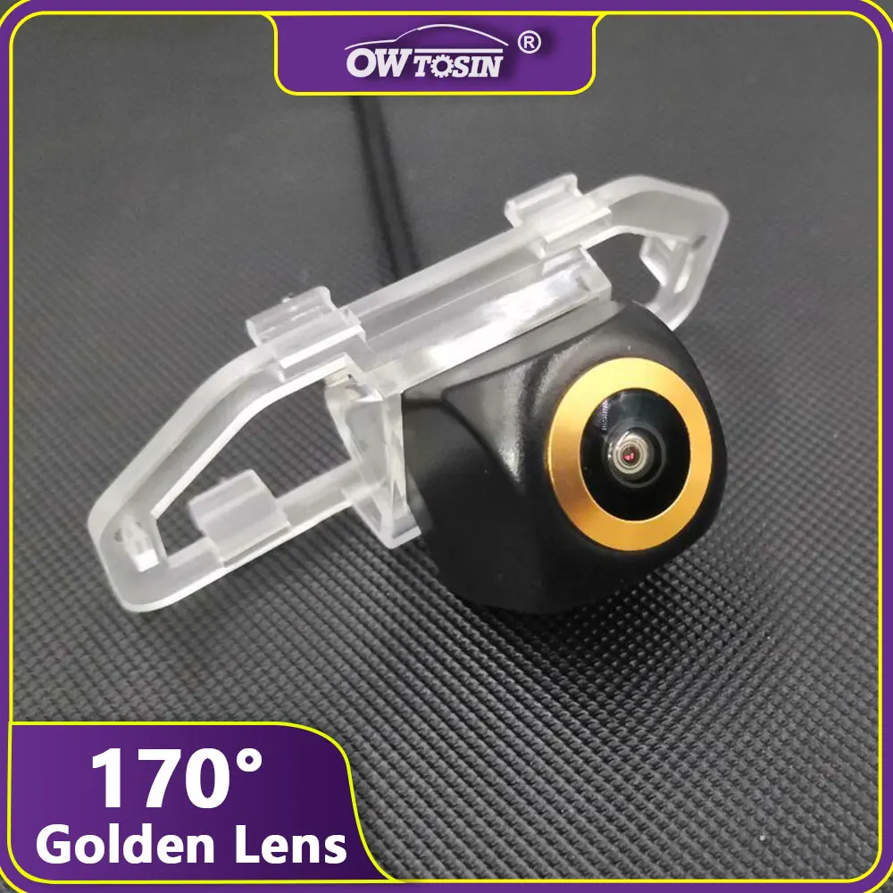 

170° AHD 1080P Golden Lens Reverse Car Vehicle Camera For Toyota Fortuner 2015 2016 2017 2018 2019 Rear View Monitor