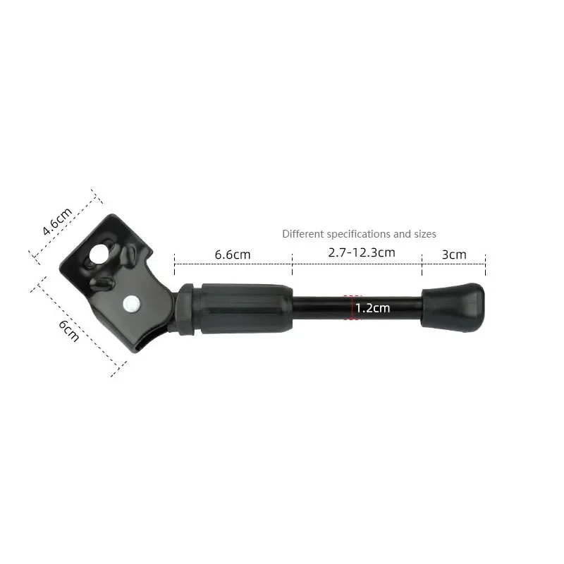 Description Picture 4 of item1PC Bike Kickstand Parking Stand Foot Brace Bicycle Side Support 12/14/16/18 Inch Foot Riding Accessories Bicycle Kickstand