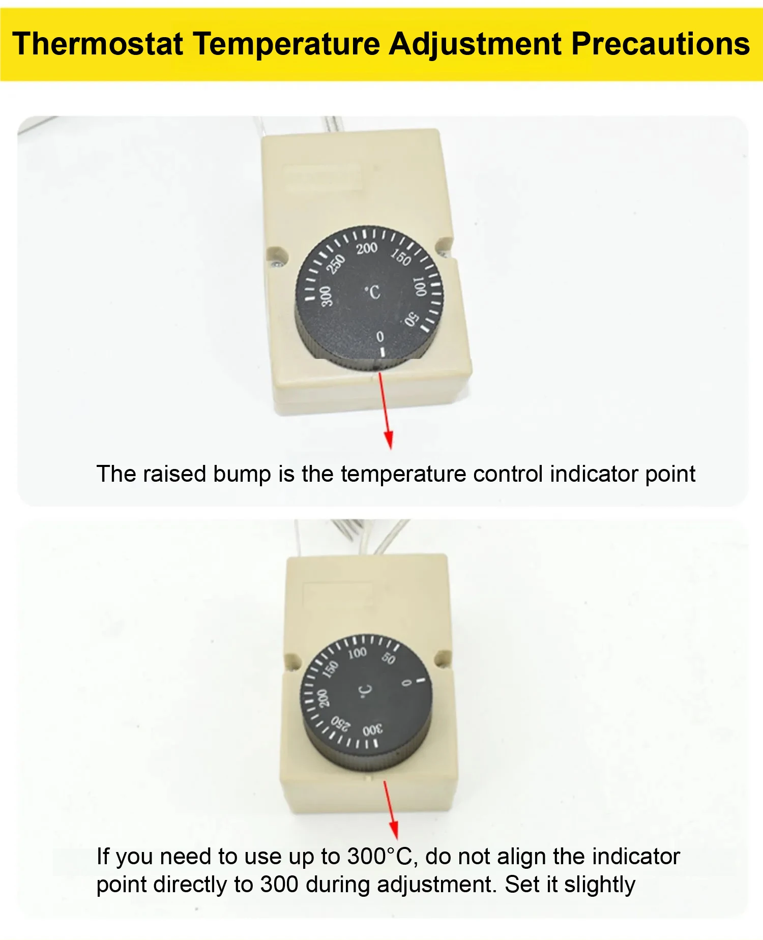 ZLJRB Cast Aluminum Adjustable Heating Plate Set 220V Thermostat Heater 50-300°C