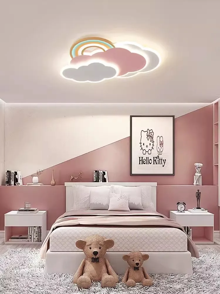 Rainbow Cloud Ceiling Light - Installation View