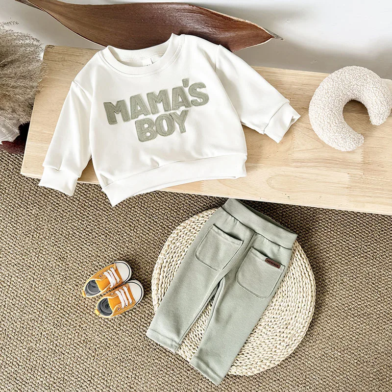 Autumn Baby Clothes Set Cute Hoodie Pants