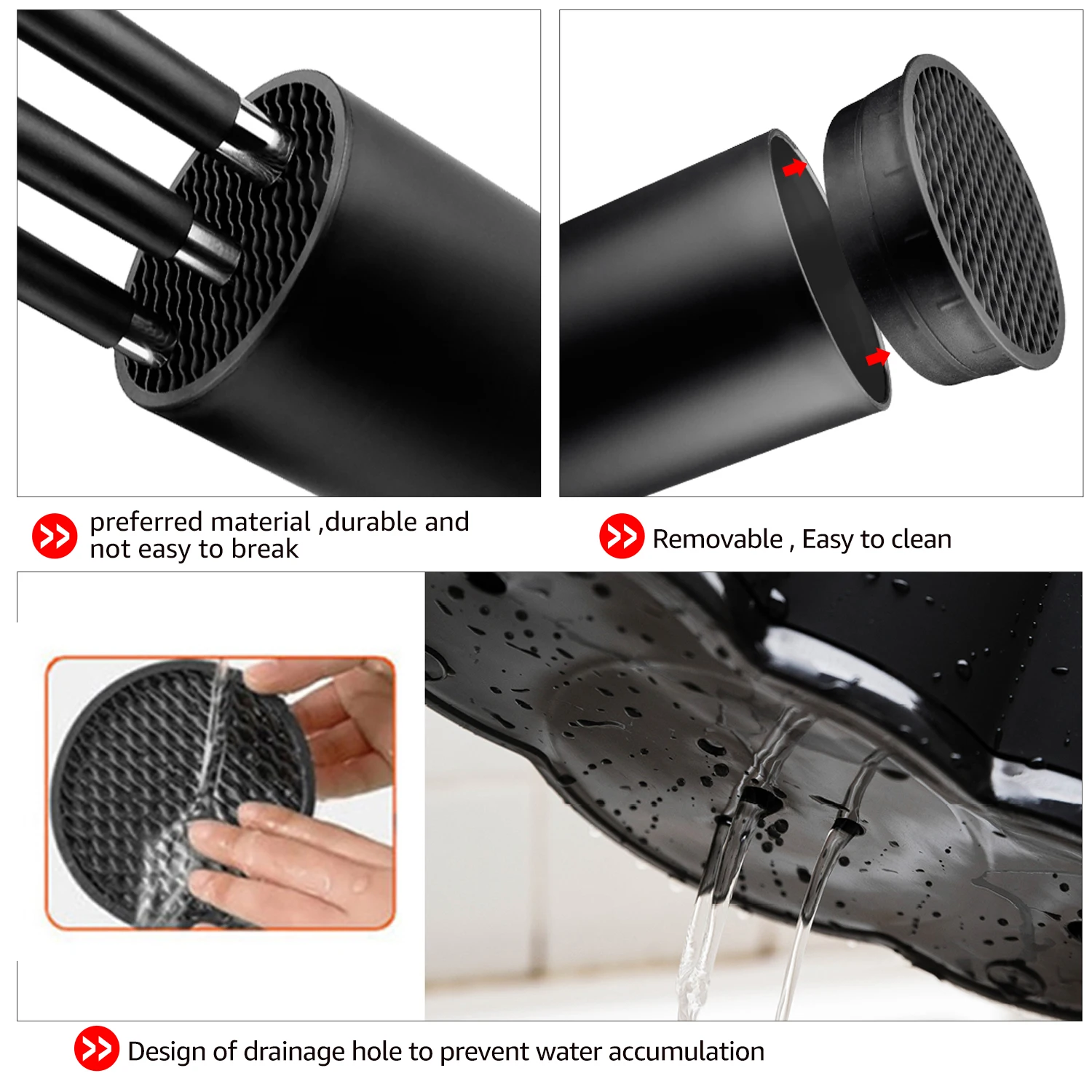Knife Holder Multi-purpose Kitchen Utensils Cutlery Storage
