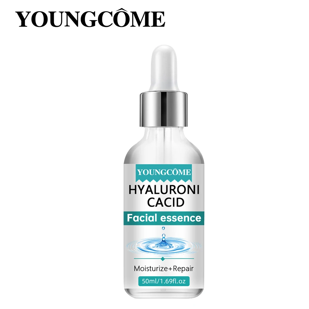 Hyaluronic acid facial serum, a natural moisturizing factor, can retain moisture for a long time,keep skin hydrated,elastic 6