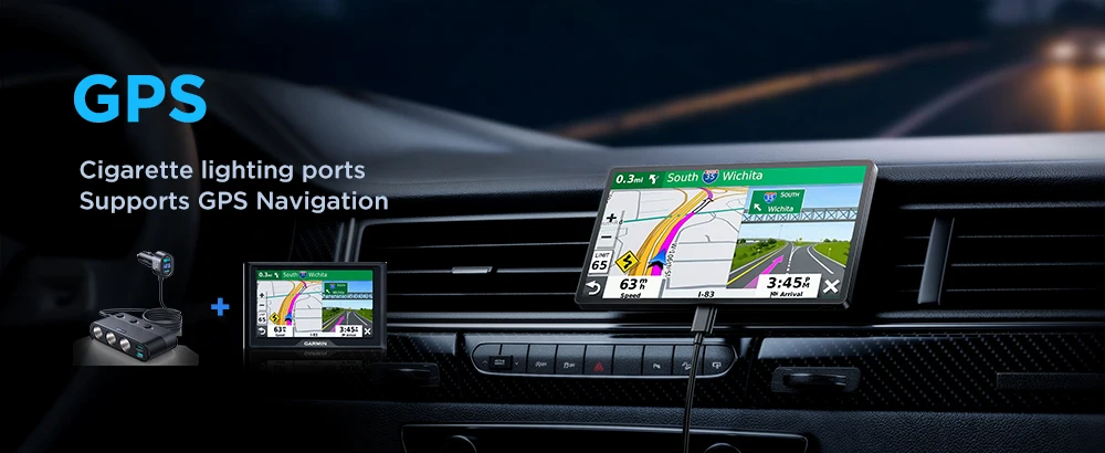 Joyroom 139 W Zigarettenanzünder-Autoladegerät, 7-in-1, Schnelllade-Autotelefon-Ladegerät PD/QC3.0, USB-C-Autoladegerät mit mehreren Anschlüssen – Detail 8