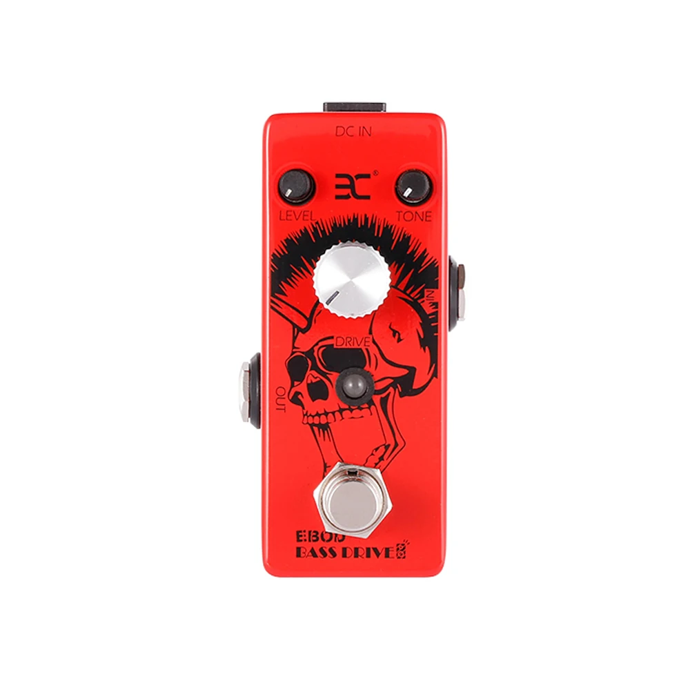 Eno Ebod Overdrive Pedal Electric Bass Guitar Effect Pedal Full Metal Shell True Bypass Bass Guitar Parts & Accessories