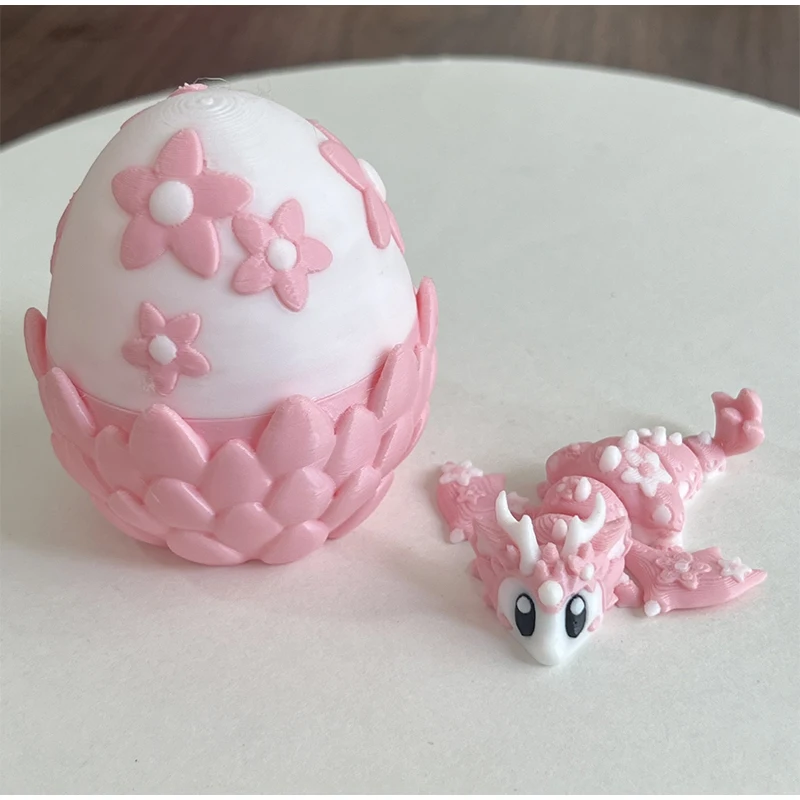 Serie Draghetto Uovo pastello Snodabile 3D in vari tempi e colori (Fiori, Ghiaccio, Dolci) 16 Serie Draghetto Uovo pastello Snodabile 3D in vari tempi e colori (Fiori, Ghiaccio, Dolci) - immagine 12