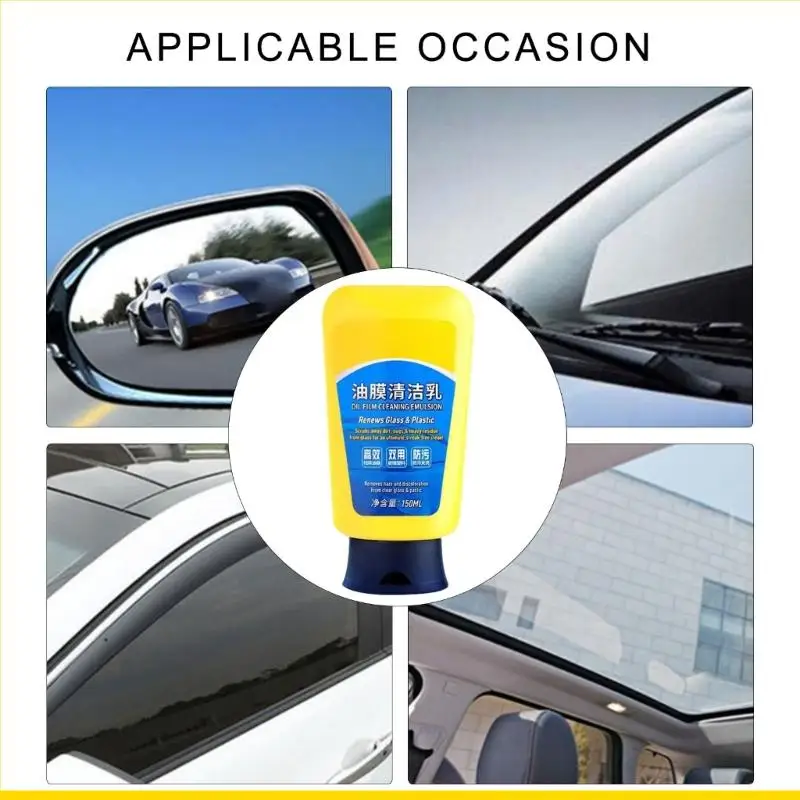 SZCH Glass Oil Film Remover Oil Film Cleaning Emulsion Windshield Cleaning for Car Offer Effective & Protections