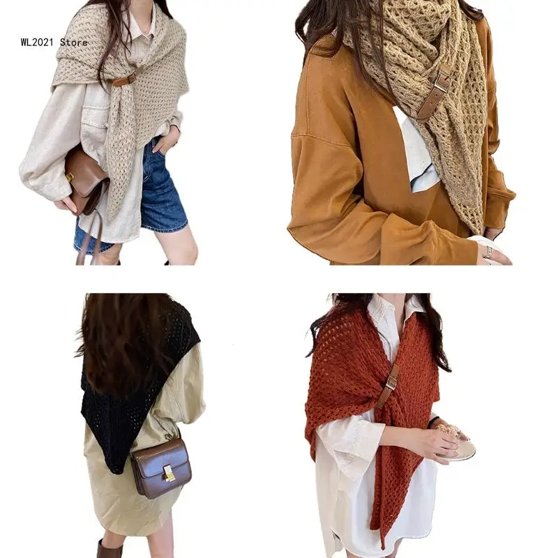 

Batwing Cape Weaved Cloak Shawl for Jacket Coat Winter Outwear Winter Women