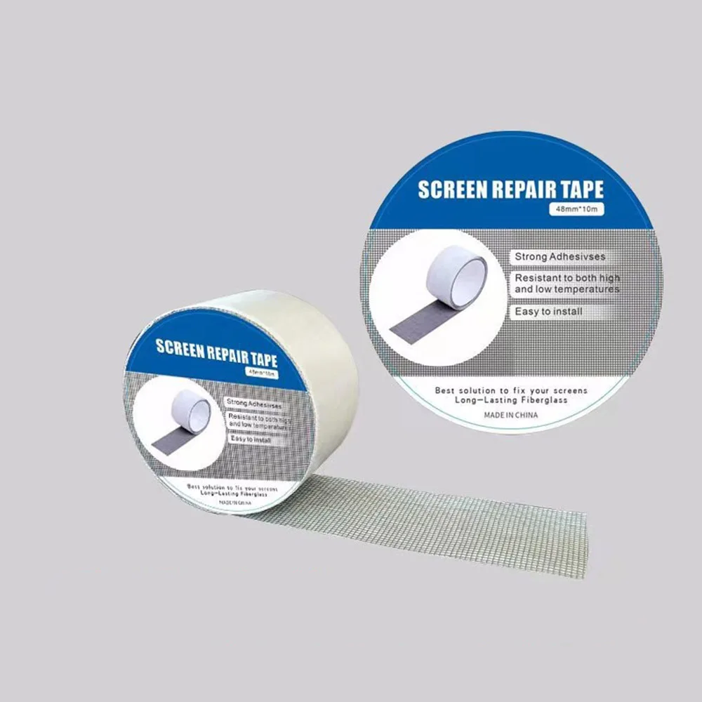 Zelfklevende Raam Klamboe Reparatie Tape Raam Scherm Reparatie Patch Sterke Anti-Insect Vlieg Mesh Gebroken Gaten Reparatie Tools