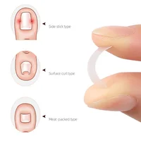 10PCS Ingrown Toe Nail Treatment Ingrown Toenail Correction Tool Elastic Patch Sticker Straightening Clip Brace Pedicure Tools 2