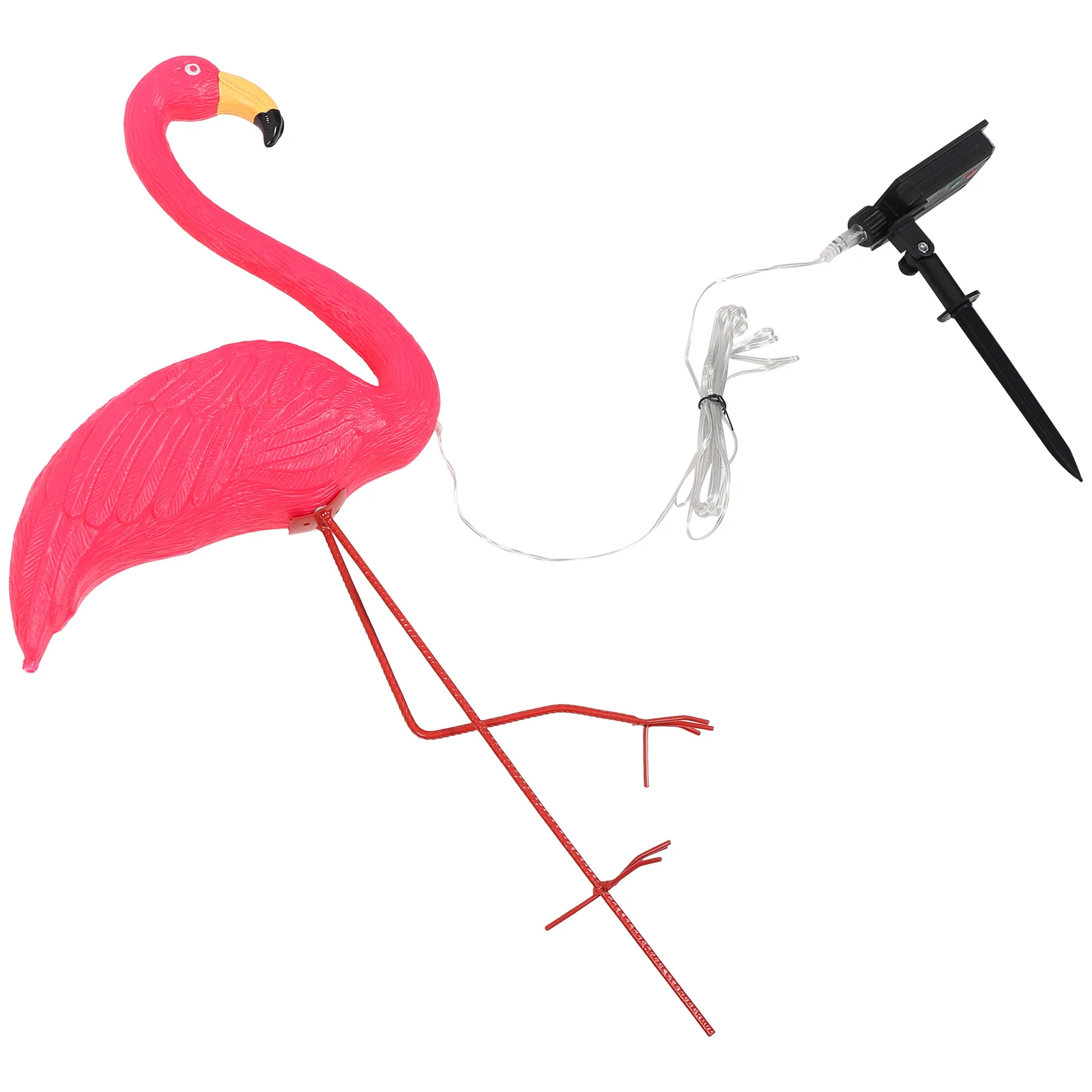 

Фонари с фламинго на солнечных батареях