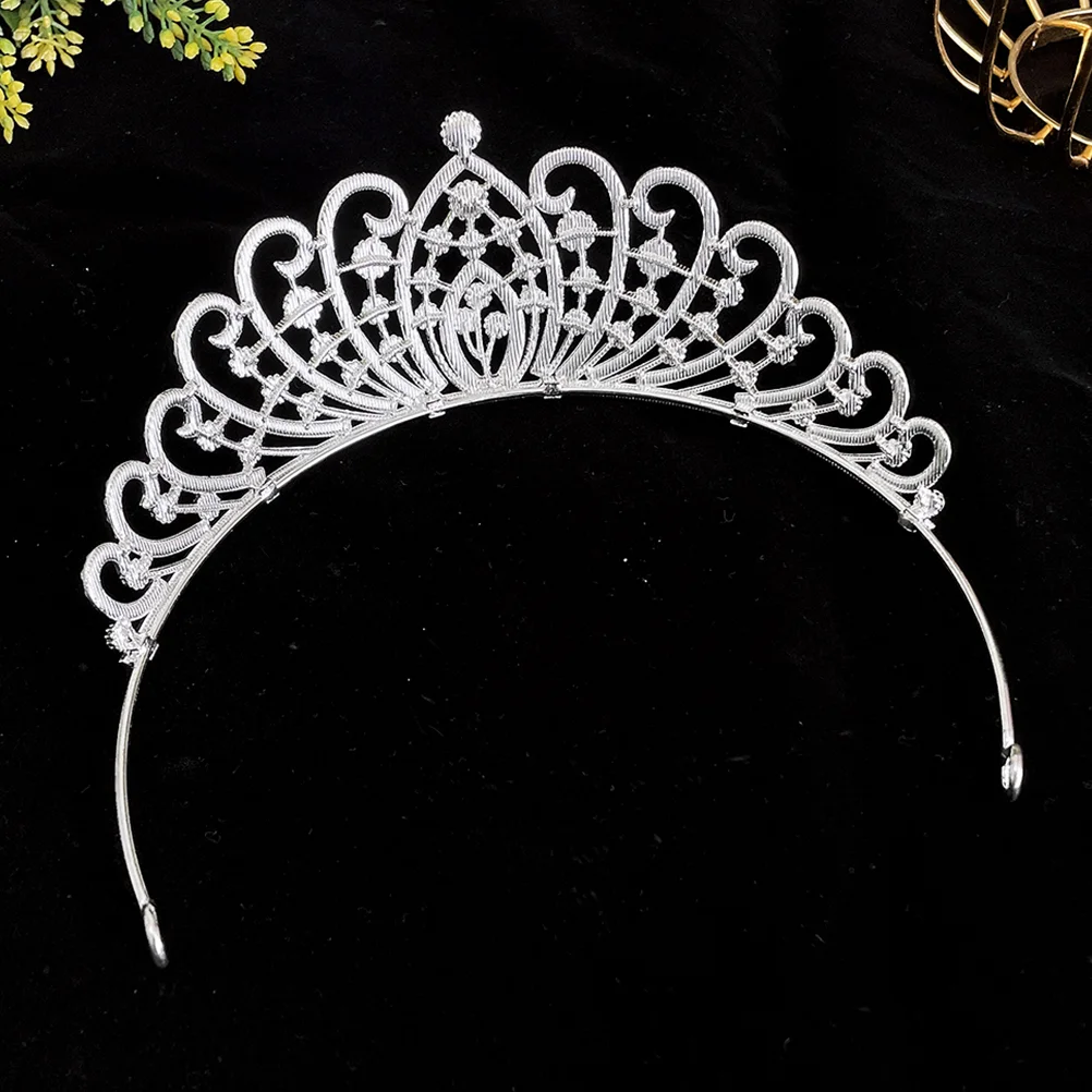 

Tiara Wedding Headdress Headpiece Prom Rhinestone Crowns Tiara for Bride Bridal Hair Accessories