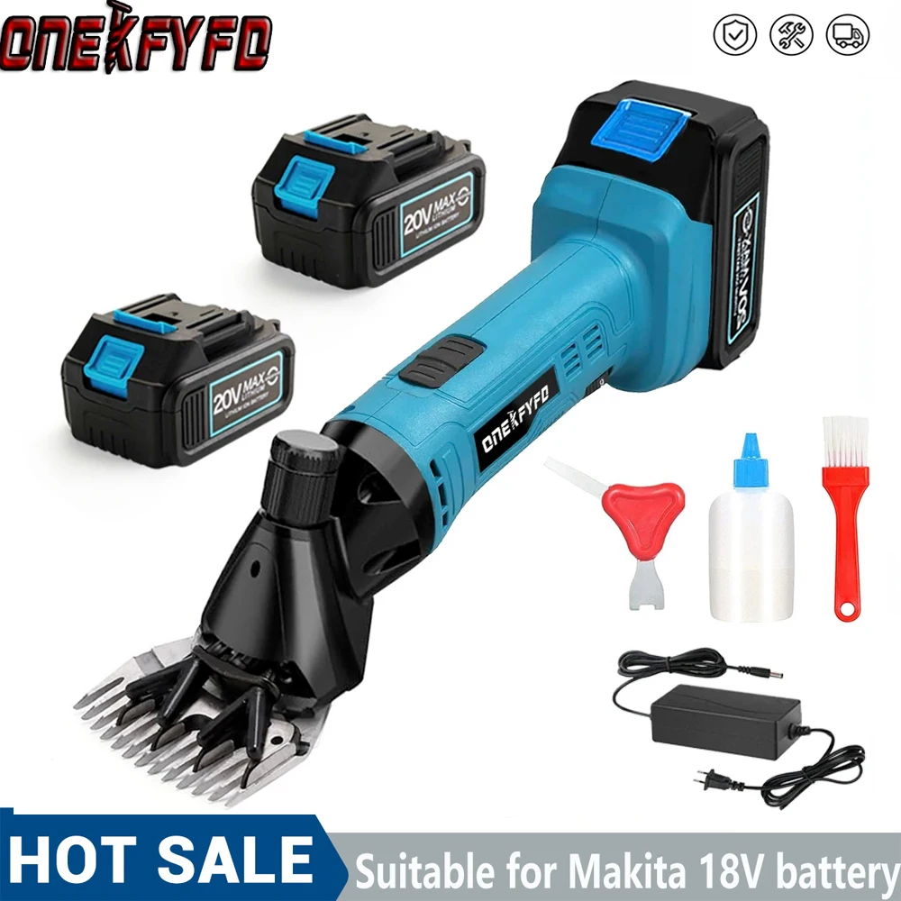 Akku-Schafschermaschine 2800 U/min - Kompatibel Mit Makita 18V-21V Akkus