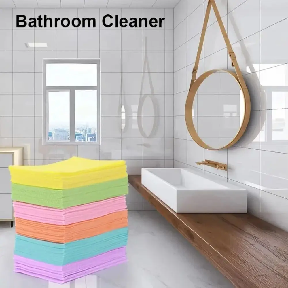 30PCS Freshly Scented Toilet Cleaner Sheets Mildew Removal Moderate Floor Cleaning Tablets Concentrated Household Hygiene