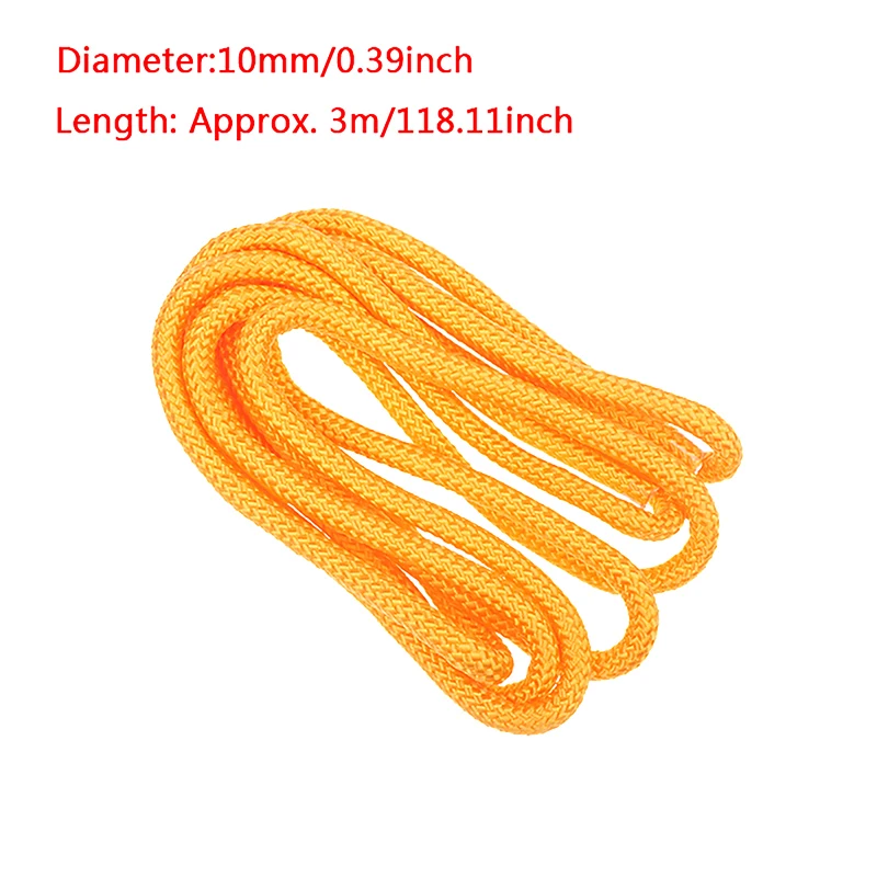 Gymnastics Arts Rope Jumping Rope Exercise Fitness Rainbow Color Sports Training Rhythmic Gymnastics Sport Tool