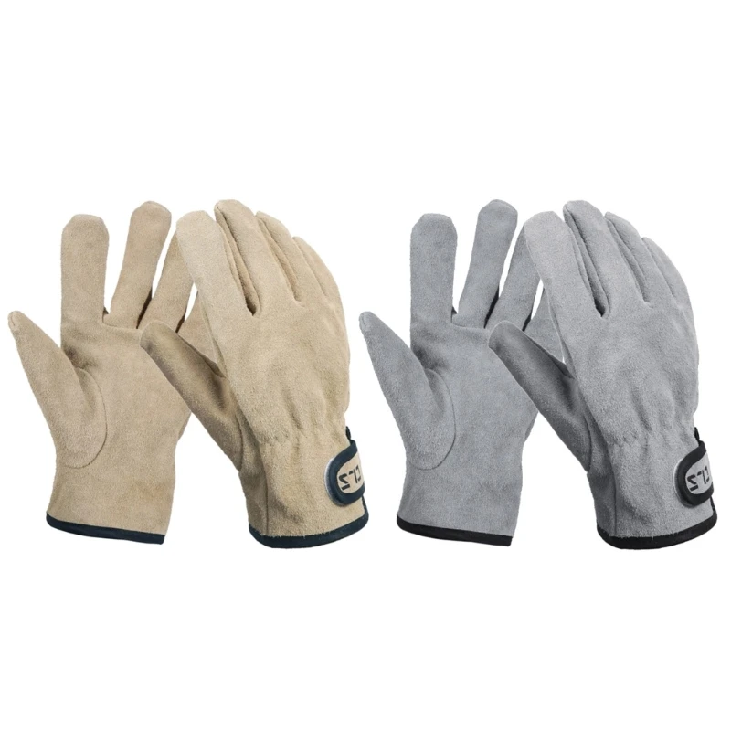 

Уличные перчатки, двухслойные кожаные перчатки для барбекю, кухонные перчатки для приготовления пищи, перчатки для кемпинга,