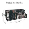 Travel Damon Salvatore The Vampire Diaries Toiletry Bag Cute Fantasy Film Makeup Cosmetic Organizer for Strage Dopp Kit Case 6