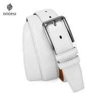 Men Belts High Quality Genuine Leather LONG Large Pin Buckle Metal Automatic Buckle Male Belts Strap Mal 105cm 125cm Size