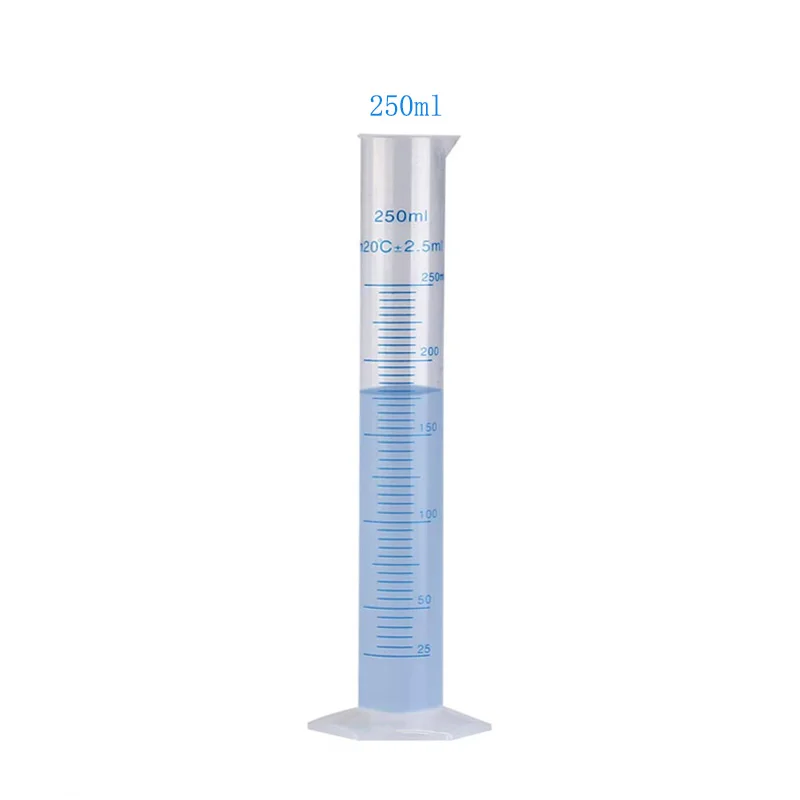 Transparent Plastic Graduated Cylinder