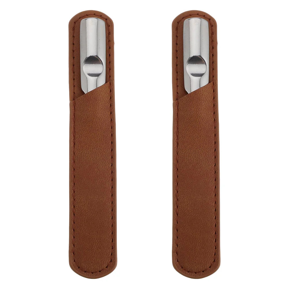 

2 Sets Nail File Halloween Goodie Fingernail Tool Professional Files Stainless Steel Acrylic