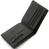 Multi-card Slot Men Wallet Fashion Folding Large-capacity Coin Purse PU Leather Short Purse 1