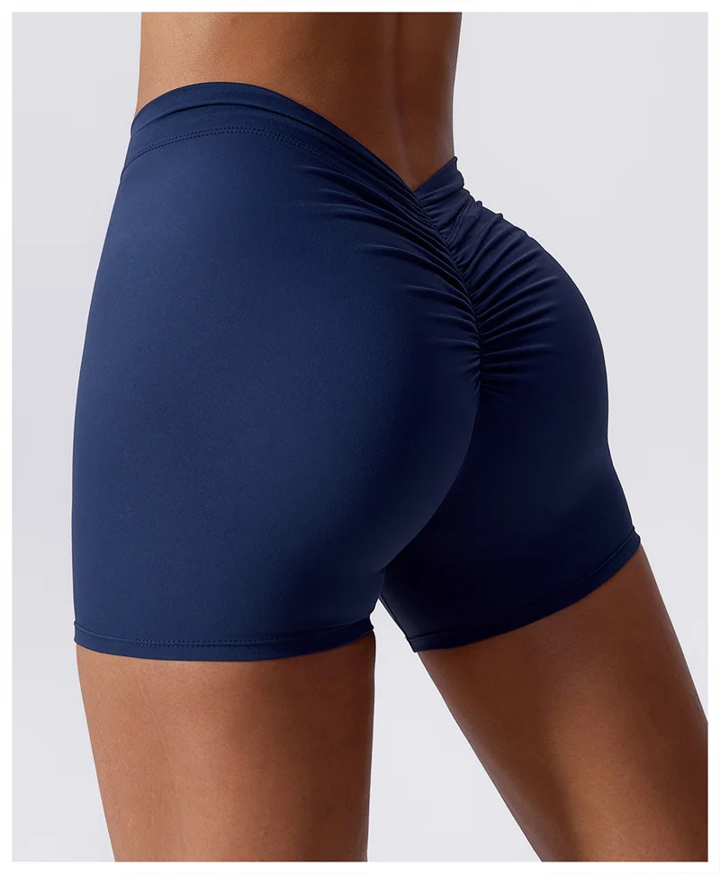 Shorts Women Sports Shorts Yoga Pants High Waist Fitness Tight Shorts Quick Drying Cycling Running Workout Gym Shorts