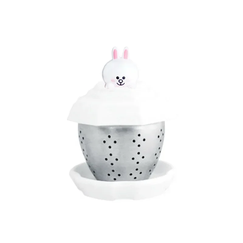 Penguin Polar Bear Tea Maker Dining Teaware Parts Tea Strainers Infusers Creative Straining Tool Stainless Steel Kettle