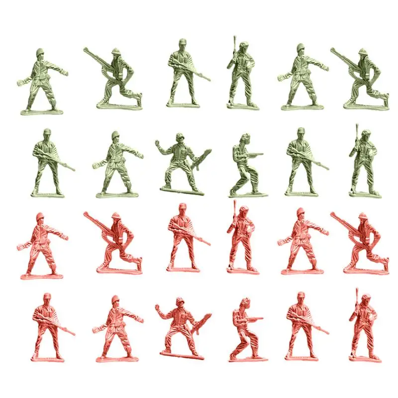 

Toy Soldiers Set Play Mens With Guns Action Toys Figures World War 2 Soldiers Kids Toddler Play Set For Kids Toys And Games