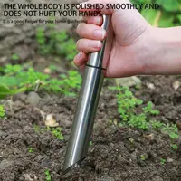 Bulb Planter Tool Multifunctional Garden Transplanter Tool Portable Gardening Supplies Wear-Resistant Transplanter Tool For 2