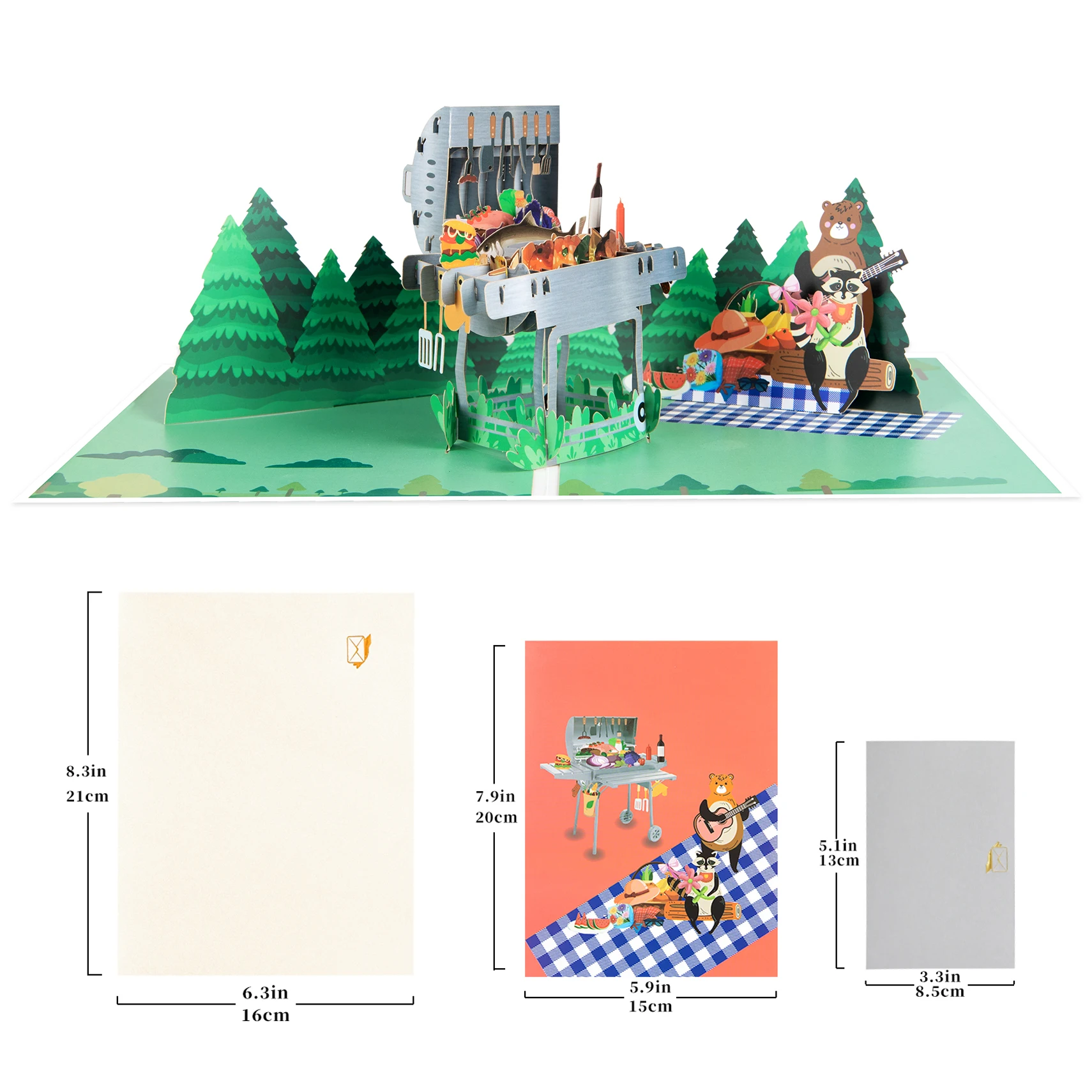 3D Pop Up Card for Birthday Kids Mom Wife Husband Boy greeting cards