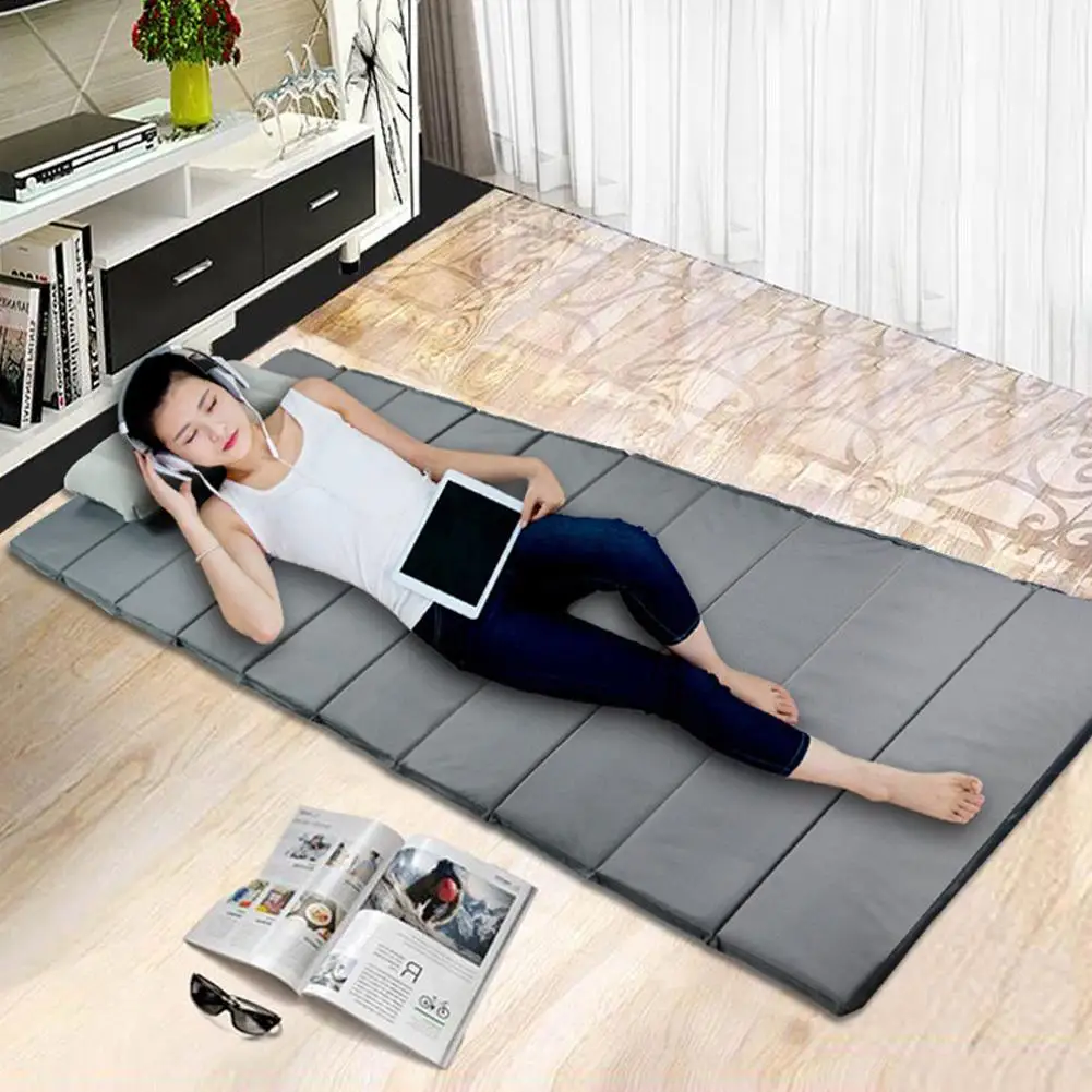 Outdoor Camping Sleeping Pad Camping Mat Portable Folding bed Foldable hiking Mattress Compact Travel sleeping pad Hot
