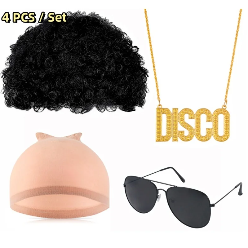 ī  ռ  4 PCS Ʈ  + Ȱ +   + Hairnet Ʈ  ǻ  ǫ ª  Ӹ  Ŀ